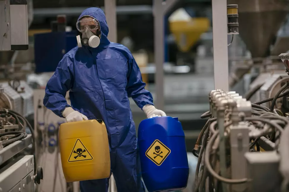 Chemical waste